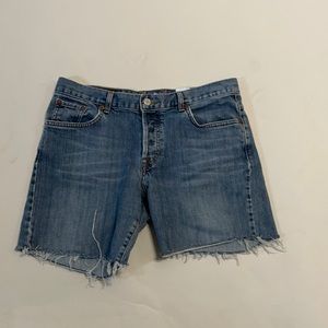 Lucky Brand jean cut off shorts size 10